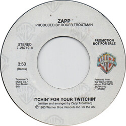 Zapp Itchin' For Your Twitchin'  (Remix) USED VINYL 7INCH 45 RPM PROMO