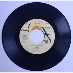 Jeff Troy Back To The Wall USED VINYL 7INCH 45 RPM PROMO STEREO MONO