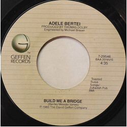 Adele Bertei Build Me A Bridge USED VINYL 7INCH 45 RPM SINGLE
