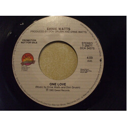 Ernie Watts One Love USED VINYL 7INCH 45 RPM SINGLE PROMO