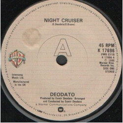 Eumir Deodato Night Cruiser / Love Magic USED VINYL 7INCH 45 RPM