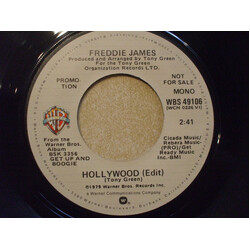 Freddie James Hollywood USED VINYL 7INCH 45 RPM PROMO STEREO MONO