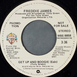 Freddie James Get Up And Boogie USED VINYL 7INCH 45 RPM PROMO STEREO MONO