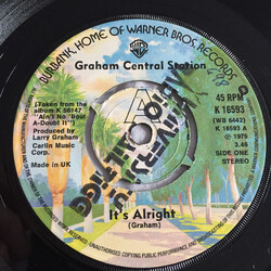 Graham Central Station It's Alright USED VINYL 7INCH 45 RPM SINGLE