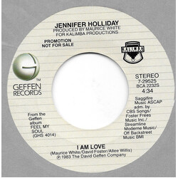 Jennifer Holliday I Am Love USED VINYL 7INCH 45 RPM PROMO STEREO MONO