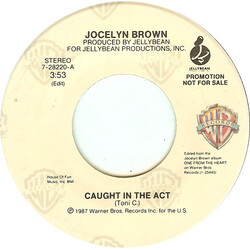 Jocelyn Brown Caught In The Act USED VINYL 7INCH PROMO