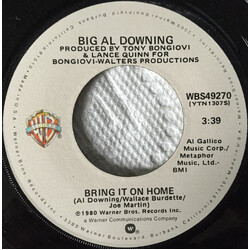 Al Downing Bring It On Home USED VINYL 7INCH 45 RPM SINGLE