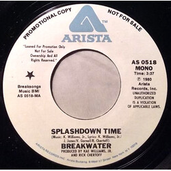 Breakwater Splashdown Time USED VINYL 7INCH PROMO STEREO MONO