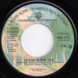 Eugene Record Laying Beside You USED VINYL 7INCH 45 RPM PROMO STEREO MONO