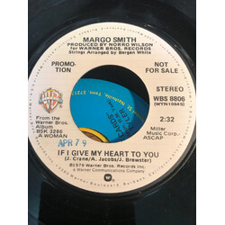 Margo Smith If I Give My Heart To You USED VINYL 7INCH 45 RPM PROMO STEREO MONO