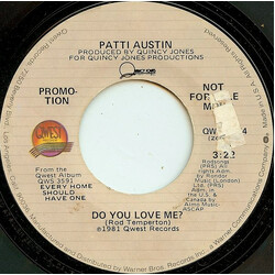 Patti Austin Do You Love Me? USED VINYL 7INCH 45 RPM SINGLE PROMO STEREO MONO