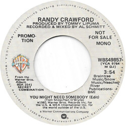 Randy Crawford You Might Need Somebody USED VINYL 7INCH 45 RPM SINGLE PROMO