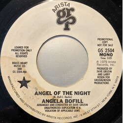 Angela Bofill Angel Of The Night USED VINYL 7INCH 45 RPM PROMO STYRENE STEREO MONO