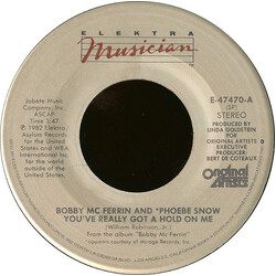 Bobby McFerrin / Phoebe Snow You've Really Got A Hold On Me USED VINYL 7INCH 45 RPM