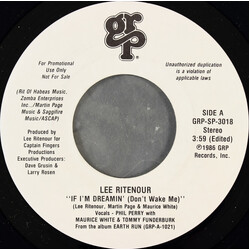 Lee Ritenour If I'm Dreamin' (Don't Wake Me) USED VINYL 7INCH 45 RPM SINGLE PROMO STEREO