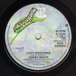 Lenny White Lady Madonna USED VINYL 7INCH 45 RPM SINGLE STEREO