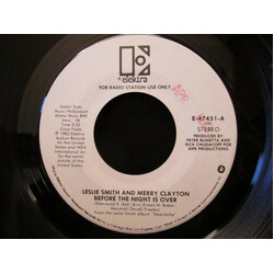 Leslie Smith / Merry Clayton Before The Night Is Over USED VINYL 7INCH 45 RPM SINGLE PROMO STEREO MONO