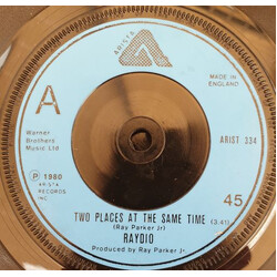 Raydio Two Places At The Same Time USED VINYL 7INCH 45 RPM SINGLE