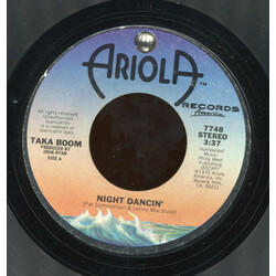 Taka Boom Night Dancin' USED VINYL 7INCH 45 RPM SINGLE STYRENE