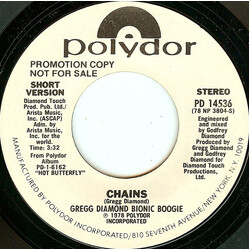 Gregg Diamond / Bionic Boogie Chains USED VINYL 7INCH 45 RPM PROMO STYRENE STEREO
