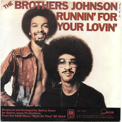 Brothers Johnson Runnin' For Your Lovin' USED VINYL 7INCH 45 RPM SINGLE