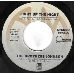 Brothers Johnson Light Up The Night USED VINYL 7INCH 45 RPM SINGLE STYRENE