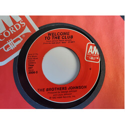 Brothers Johnson Welcome To The Club USED VINYL 7INCH 45 RPM
