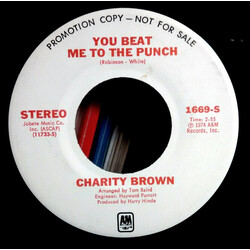 Charity Brown You Beat Me To The Punch USED VINYL 7INCH PROMO