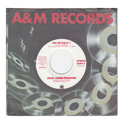 Joan Armatrading Me Myself I USED VINYL 7INCH 45 RPM SINGLE PROMO