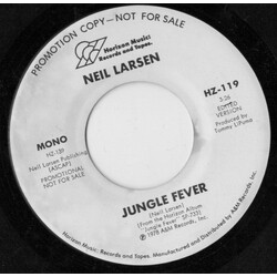 Neil Larsen Jungle Fever USED VINYL 7INCH 45 RPM SINGLE PROMO STEREO MONO