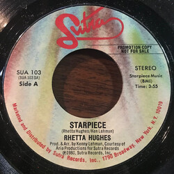 Rhetta Hughes Starpiece USED VINYL 7INCH 45 RPM PROMO