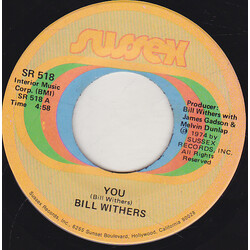 Bill Withers You / Stories USED VINYL 7INCH 45 RPM SINGLE