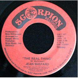 Jean Shepard The Real Thing / Break My Mind USED VINYL 7INCH 45 RPM SINGLE