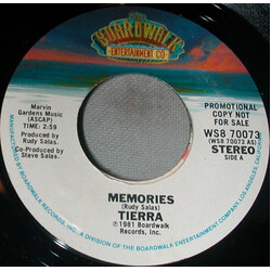 Tierra Memories USED VINYL 7INCH 45 RPM PROMO