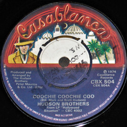 Hudson Brothers Coochie Coochie Coo USED VINYL 7INCH 45 RPM