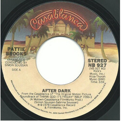 Pattie Brooks After Dark USED VINYL 7INCH 45 RPM SINGLE