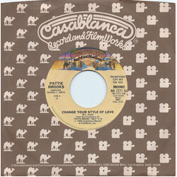 Pattie Brooks Change Your Style Of Love USED VINYL 7INCH 45 RPM SINGLE PROMO STYRENE STEREO MONO