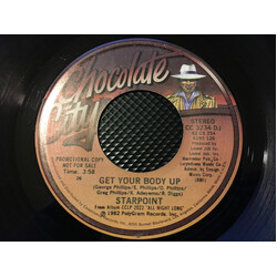 Starpoint Get Your Body Up USED VINYL 7INCH 45 RPM SINGLE STEREO PROMO