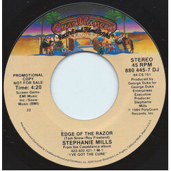 Stephanie Mills Edge Of The Razor USED VINYL 7INCH 45 RPM SINGLE PROMO