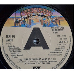 Teri Desario The Stuff Dreams Are Made Of / Loving You For The First Time USED VINYL 7INCH 45 RPM PROMO