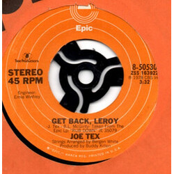 Joe Tex Get Back Leroy USED VINYL 7INCH 45 RPM