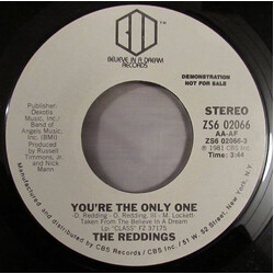 The Reddings You're The Only One USED VINYL 7INCH SINGLE PROMO