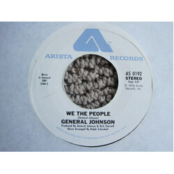 General Johnson We The People / Keep Keepin' On USED VINYL 7INCH 45 RPM SINGLE