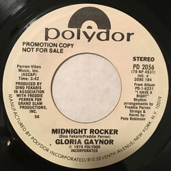 Gloria Gaynor Midnight Rocker USED VINYL 7INCH 45 RPM SINGLE PROMO