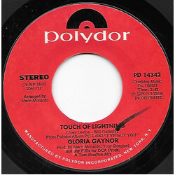 Gloria Gaynor Touch Of Lightning / Do It Right USED VINYL 7INCH 45 RPM SINGLE