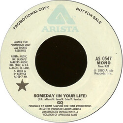 GQ Someday (In Your Life) USED VINYL 7INCH 45 RPM PROMO