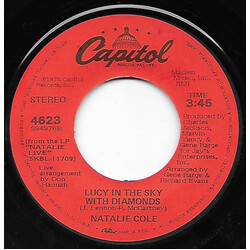Natalie Cole Lucy In The Sky With Diamonds USED VINYL 7INCH 45 RPM SINGLE STEREO