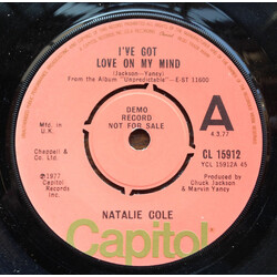 Natalie Cole I've Got Love On My Mind USED VINYL 7INCH 45 RPM PROMO