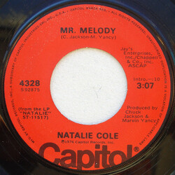 Natalie Cole Mr. Melody USED VINYL 7INCH 45 RPM
