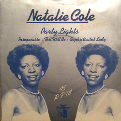 Natalie Cole Party Lights USED VINYL 7INCH 45 RPM EP PROMO